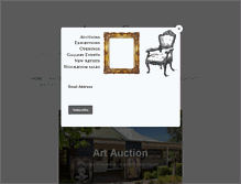 Tablet Screenshot of aarwungallery.com